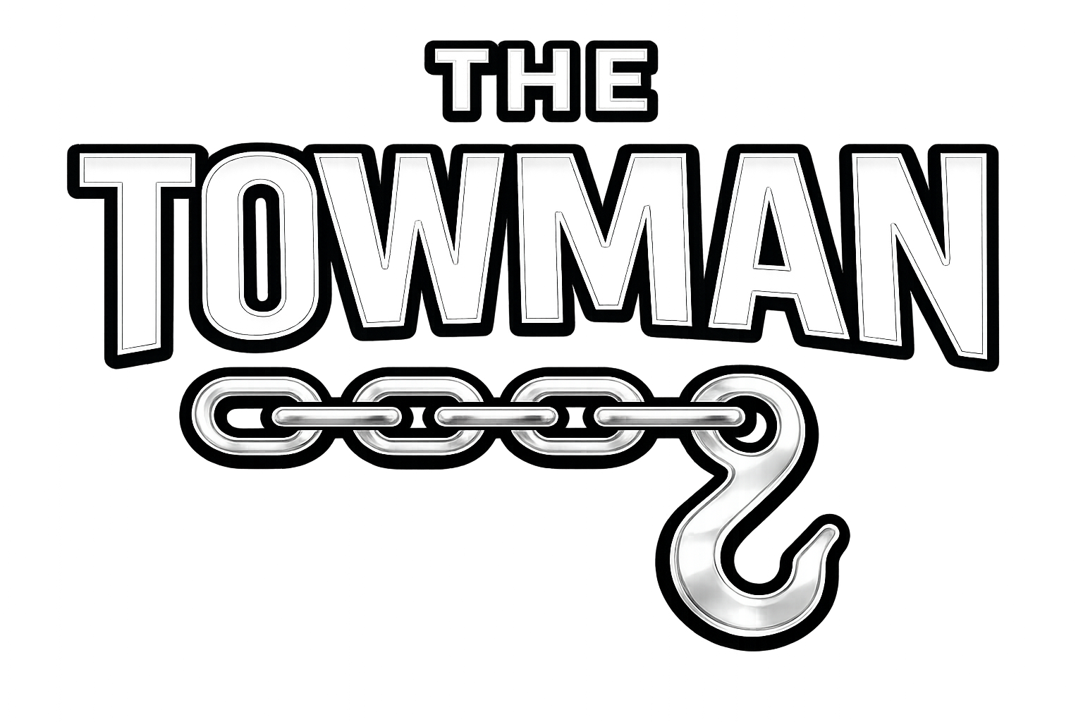 Towman White Logo